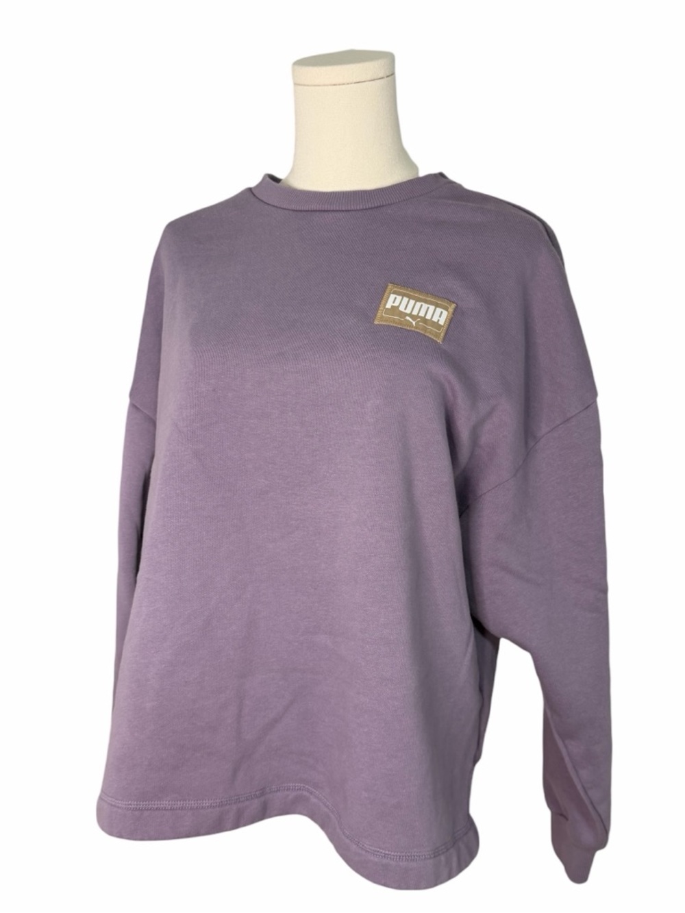 Lavender Puma Crewneck